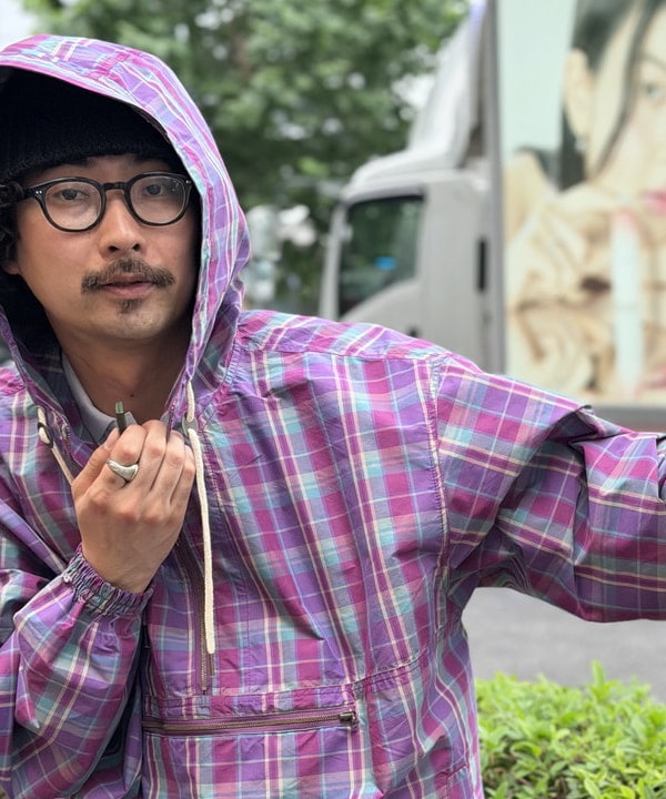 BAKU(東江 漠)さんの「BEAMS WOMEN｜ニット ビーニー」を使ったコーディネート