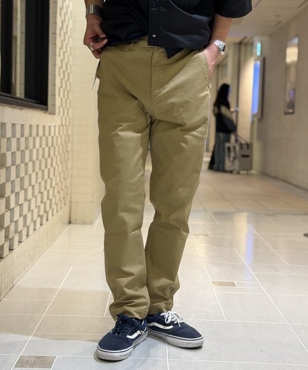 BAKU(東江 漠)さんの「BEAMS｜THE NORTH FACE / S/S Nuptse Shirt｜ナイロン｜はっ水｜軽量｜アウトドア」を使ったコーディネート