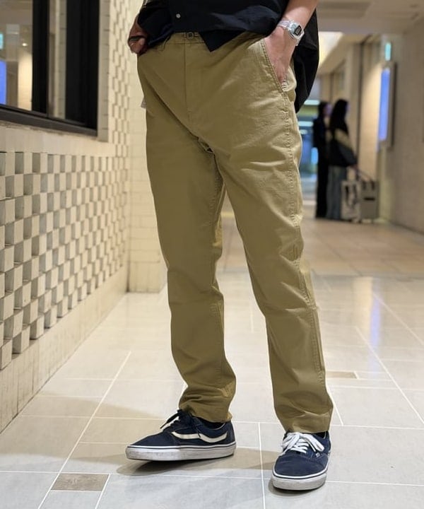 BAKU(東江 漠)さんの「BEAMS｜THE NORTH FACE / S/S Nuptse Shirt｜ナイロン｜はっ水｜軽量｜アウトドア」を使ったコーディネート