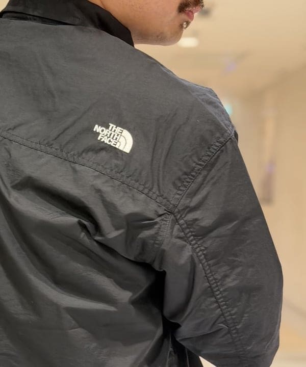 BAKU(東江 漠)さんの「BEAMS｜THE NORTH FACE / S/S Nuptse Shirt｜ナイロン｜はっ水｜軽量｜アウトドア」を使ったコーディネート