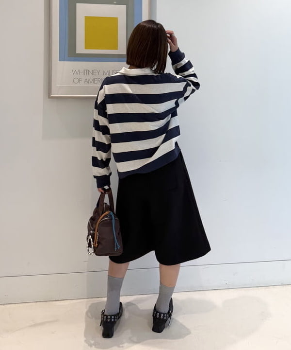 松本 佳菜子さんの「BEAMS WOMEN｜【別注】CONTROL FREAK / ミリタリー チャーム ボストン バッグ」を使ったコーディネート