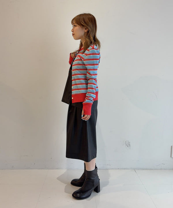 まゆちゃんさんの「BEAMS WOMEN｜フェイクレザー アシンメトリー キャミソール」を使ったコーディネート