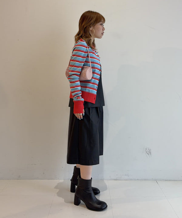 まゆちゃんさんの「BEAMS WOMEN｜フェイクレザー アシンメトリー キャミソール」を使ったコーディネート