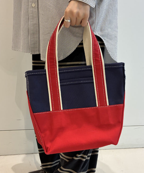 にしだてさんの「BEAMS WOMEN｜L.L.Bean / Deep Bottom Deluxe Boat and Tote S」を使ったコーディネート