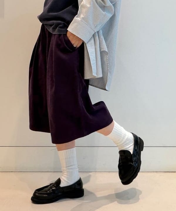 Heg.さんの「BEAMS WOMEN｜コットン シルク ソックス」を使ったコーディネート