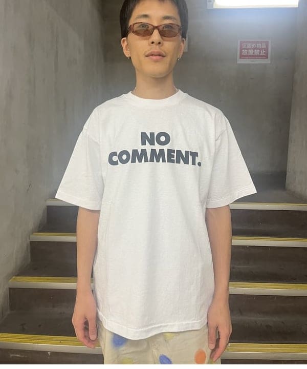 BANさんの「BEAMS WOMEN｜SUB POP / S/S TEE " NO COMMENT. "」を使ったコーディネート