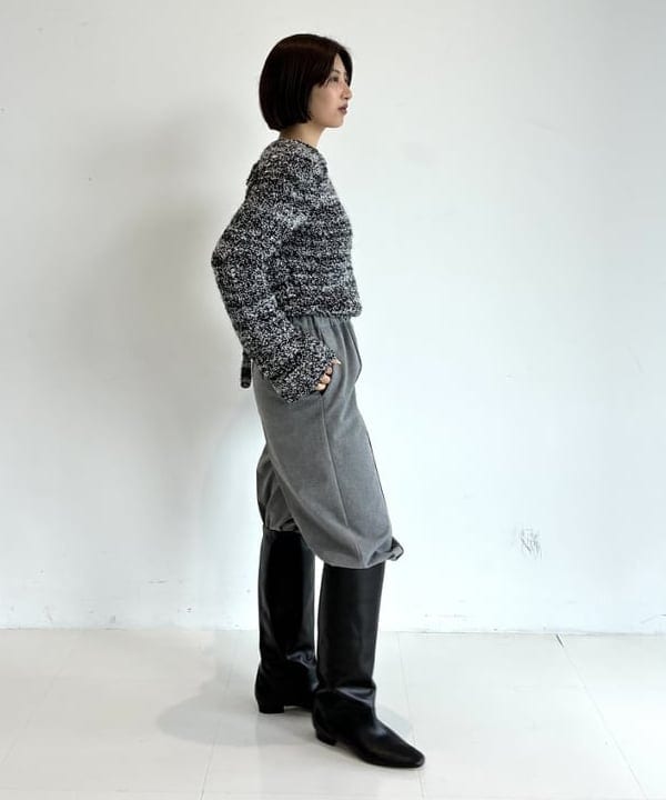 NATSUKIさんの「BEAMS WOMEN｜2WAY メランジ ニット」を使ったコーディネート