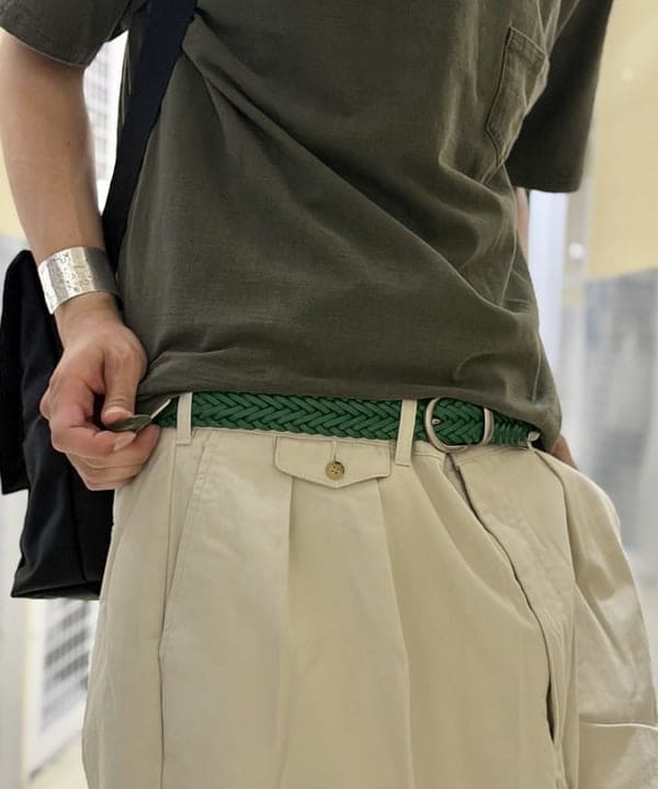 BAKU(東江 漠)さんの「BEAMS PLUS｜【別注】REMI RELIEF / Pocket T-shirt｜ポケットT｜オーガニックコットン｜ヴィンテージ加工 」を使ったコーディネート