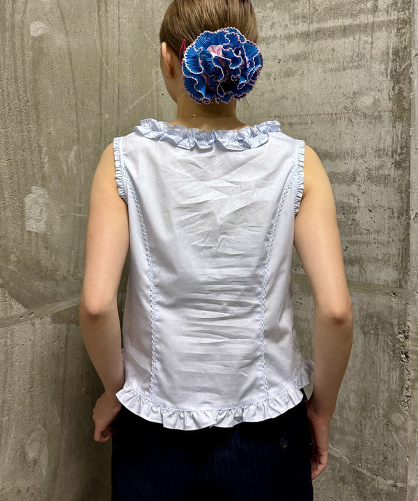 reinaさんの「BEAMS WOMEN｜ピンストライプ ワイド イージー パンツ」を使ったコーディネート