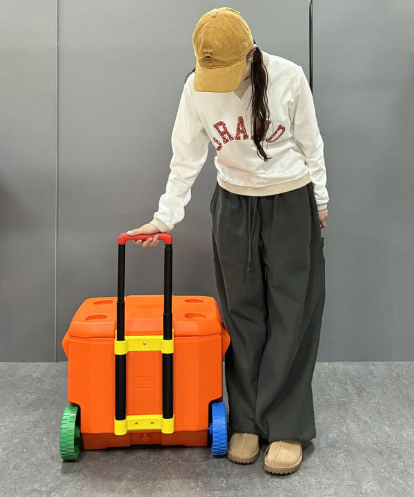 りかちょび/岸本梨佳さんの「BEAMS WOMEN｜【別注】Coleman	/ テイク6 クーラー ボックス 2026」を使ったコーディネート
