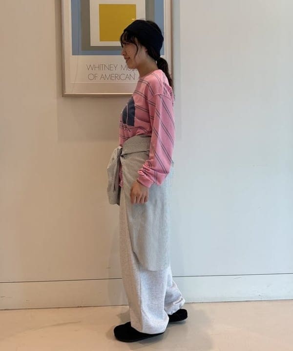 アベアミさんの「BEAMS WOMEN｜ビック ボタンダウン シャツ」を使ったコーディネート