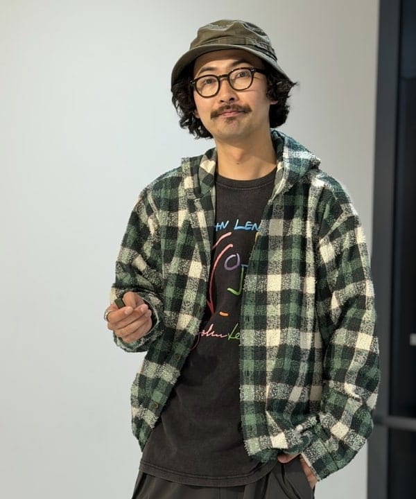 BAKU(東江 漠)さんの「BEAMS PLUS / Jungle Hat CORDURA(R) NYLON」を使ったコーディネート