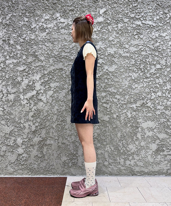 reinaさんの「BEAMS WOMEN｜ラグラン パフ スリーブ Tシャツ」を使ったコーディネート