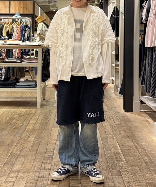 原口 愛さんの「BEAMS WOMEN｜【別注】orSlow / 50th Monroe Pants」を使ったコーディネート