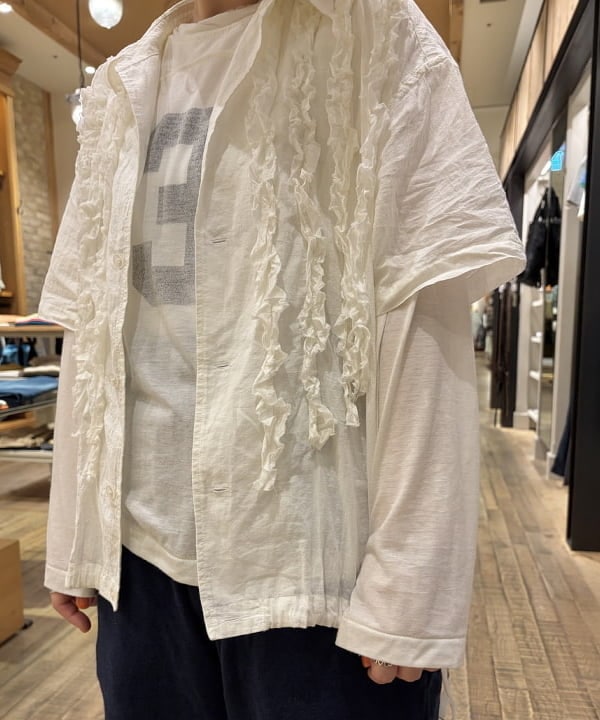 原口 愛さんの「BEAMS WOMEN｜【別注】orSlow / 50th Monroe Pants」を使ったコーディネート