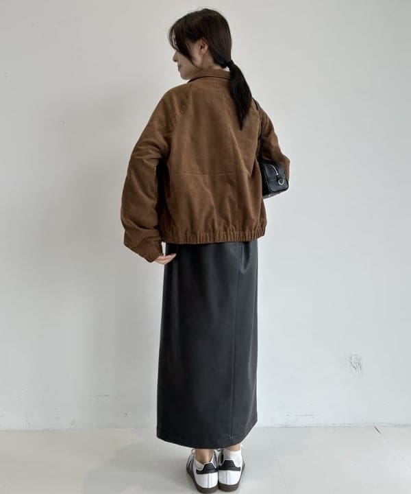 茂野 真楓さんの「BEAMS WOMEN｜【別注】TICCA / ウルトラ スエード ブルゾン」を使ったコーディネート