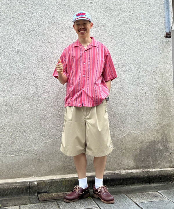 1.ひざ下・バギーショーツでトレンドスタイル じんや太郎