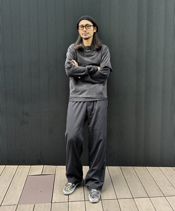 多層次感褪色長袖T恤