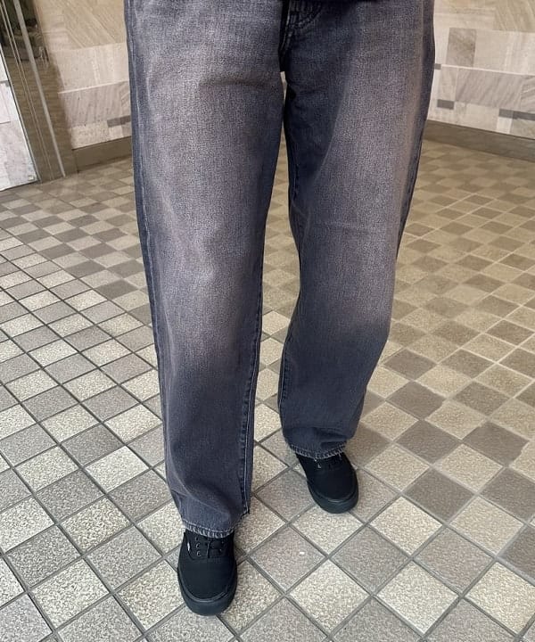 あがりえ ひゅうがさんの「ワイドストレート デニムパンツ」を使ったコーディネート