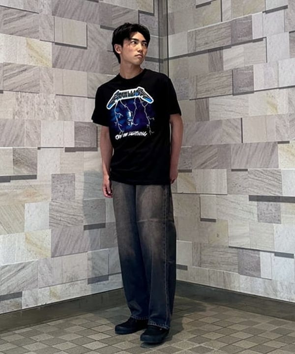 あがりえ ひゅうがさんの「ワイドストレート デニムパンツ」を使ったコーディネート