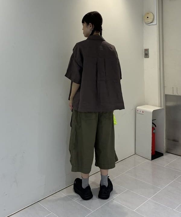 りかちょび/岸本梨佳さんの「ボーイ ベーシック Tシャツ」を使ったコーディネート