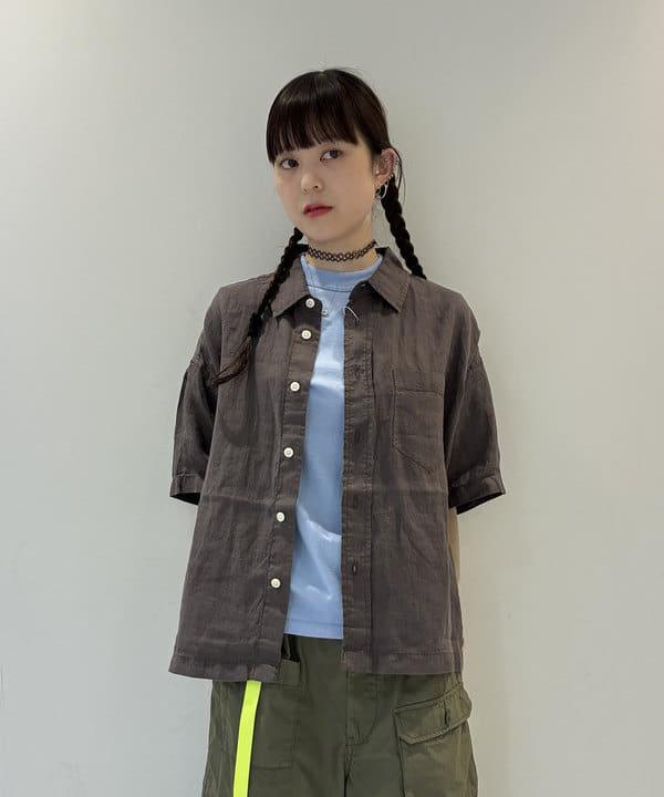 りかちょび/岸本梨佳さんの「ボーイ ベーシック Tシャツ」を使ったコーディネート