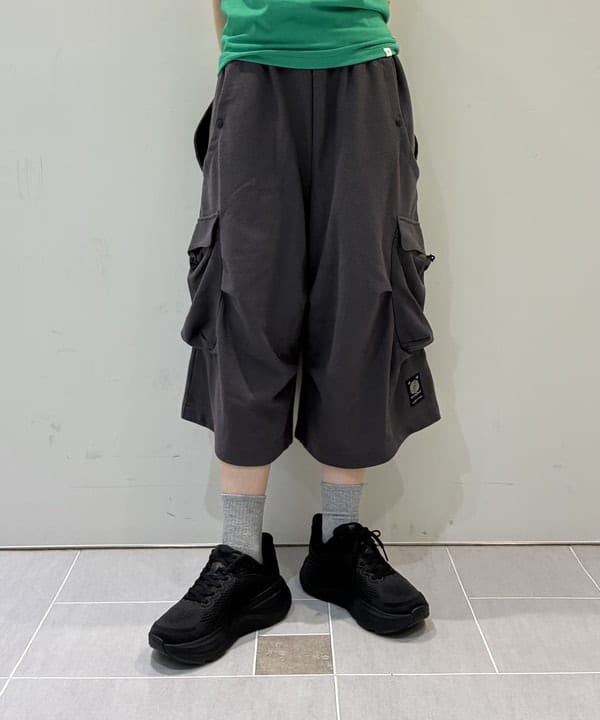りかちょび/岸本梨佳さんの「リネン チェック スモック シャツ ＜イージーケア＞」を使ったコーディネート