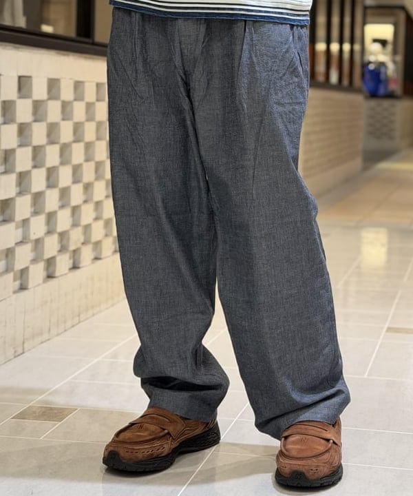 BAKU(東江 漠)さんの「Open Collar 1/40 Linen」を使ったコーディネート