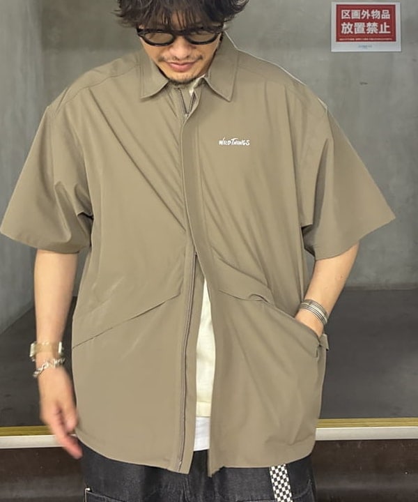スマイリー佐藤さんの「BEAMS WOMEN｜WILD THINGS / DENALI S/S SHIRT」を使ったコーディネート
