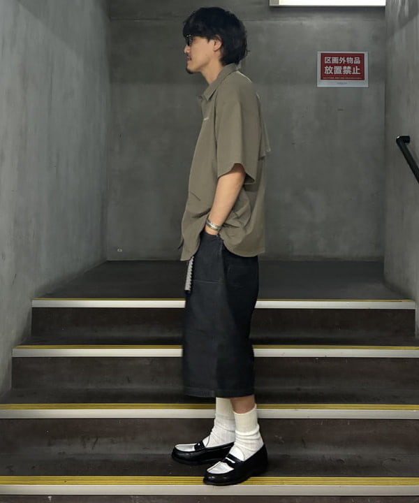 スマイリー佐藤さんの「BEAMS WOMEN｜WILD THINGS / DENALI S/S SHIRT」を使ったコーディネート