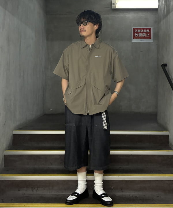 スマイリー佐藤さんの「BEAMS WOMEN｜WILD THINGS / DENALI S/S SHIRT」を使ったコーディネート