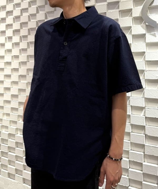 三宅 雄平さんの「BEAMS WOMEN｜ミリタリー プルオーバー シャツ 【ワイドフィット】」を使ったコーディネート