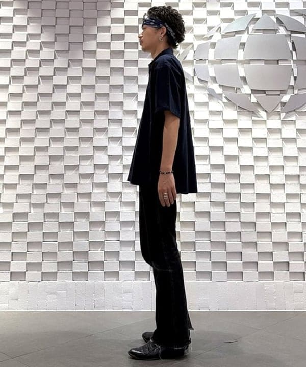 三宅 雄平さんの「BEAMS WOMEN｜ミリタリー プルオーバー シャツ 【ワイドフィット】」を使ったコーディネート