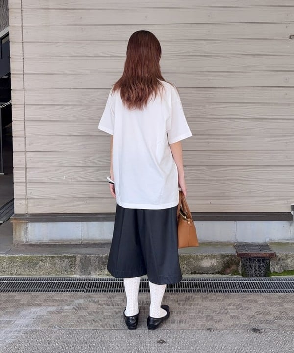 むりょさんの「BEAMS WOMEN｜【別注】GIANNI NOTARO / クロア付き 2ハンドル バッグ」を使ったコーディネート