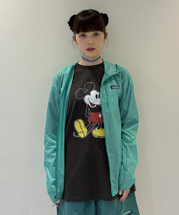 りかちょび/岸本梨佳さんの「【別注】Champion / ミッキーマウス / Ｔシャツ」を使ったコーディネート