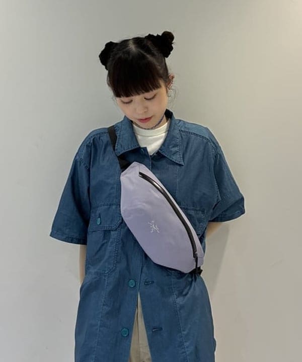 りかちょび/岸本梨佳さんの「BEAMS WOMEN｜MIL-SHT Nylon Rip stop Pigment Dye」を使ったコーディネート
