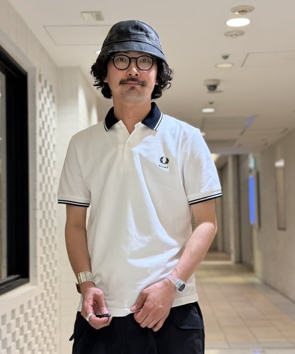 BAKU(東江 漠)さんの「BEAMS / ビッグ 6ポケット カーゴ ショーツ」を使ったコーディネート