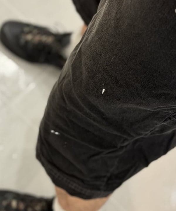 BAKU(東江 漠)さんの「【別注】NULL TOKYO / Paintr Denim Shorts」を使ったコーディネート