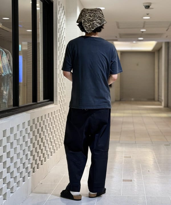 BAKU(東江 漠)さんの「BEAMS PLUS｜【別注】REMI RELIEF / Pocket T-shirt｜ポケットT｜オーガニックコットン｜ヴィンテージ加工 」を使ったコーディネート