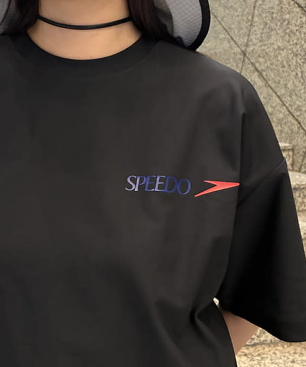 amiriさんの「BEAMS WOMEN｜【別注】Speedo / Logo Tee 26SS」を使ったコーディネート