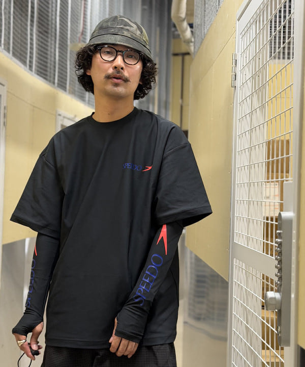 BAKU(東江 漠)さんの「【別注】Speedo / Arm Cover 26SS」を使ったコーディネート