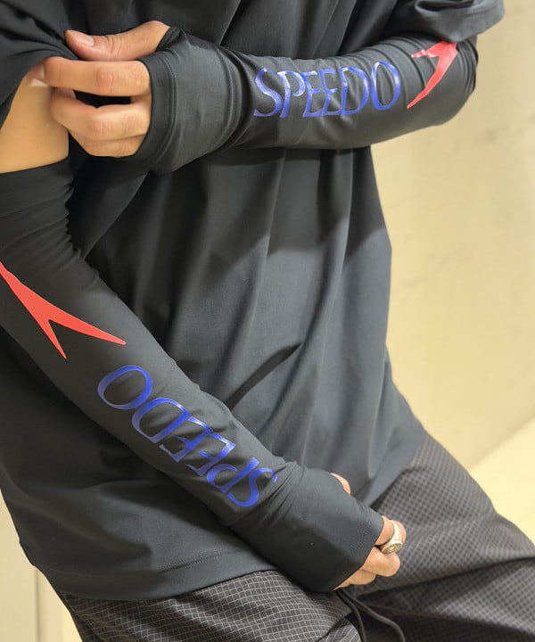 BAKU(東江 漠)さんの「【別注】Speedo / Arm Cover 26SS」を使ったコーディネート
