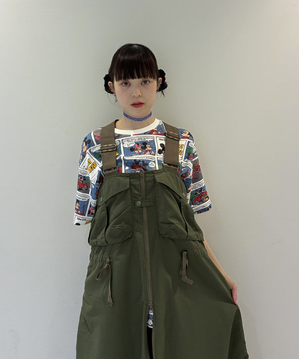 りかちょび/岸本梨佳さんの「【別注】BUZZ RICKSON'S / USN デニム トラウザーズ」を使ったコーディネート