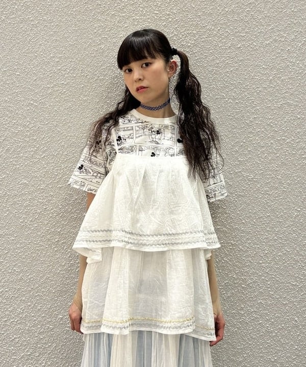 りかちょび/岸本梨佳さんの「リネン ソリッド イージー ＜イージーケア＞」を使ったコーディネート