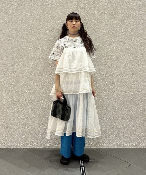 りかちょび/岸本梨佳さんの「リネン ソリッド イージー ＜イージーケア＞」を使ったコーディネート