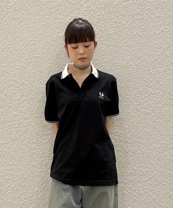 りかちょび/岸本梨佳さんの「デニム 1タック カーブ パンツ」を使ったコーディネート