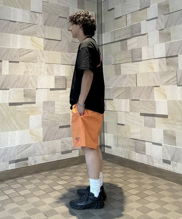 松島 海斗さんの「【別注】Speedo / Logo Tee 26SS」を使ったコーディネート
