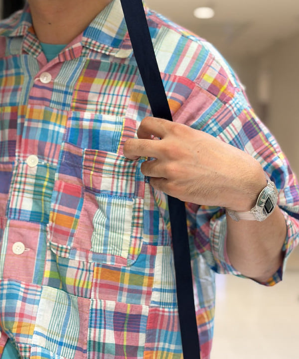 BAKU(東江 漠)さんの「BEAMS PLUS｜1Pleat 80/3 Twill」を使ったコーディネート