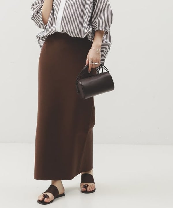 NATSUKIさんの「BEAMS WOMEN｜シンプル タイト ニットスカート .M」を使ったコーディネート