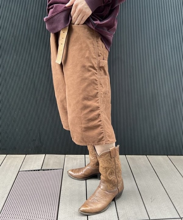 照田 拓史さんの「BEAMS WOMEN｜ベロア ボーダー ポロシャツ」を使ったコーディネート
